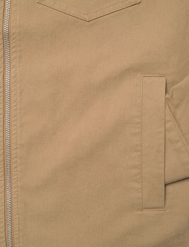 Revolution - Overshirt w. Zipper - kollektionen - lightbrown - 3