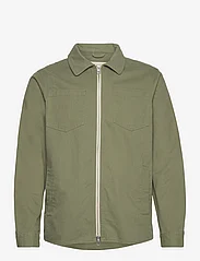 Revolution - Overshirt Zip - overshirts - lightgreen - 0