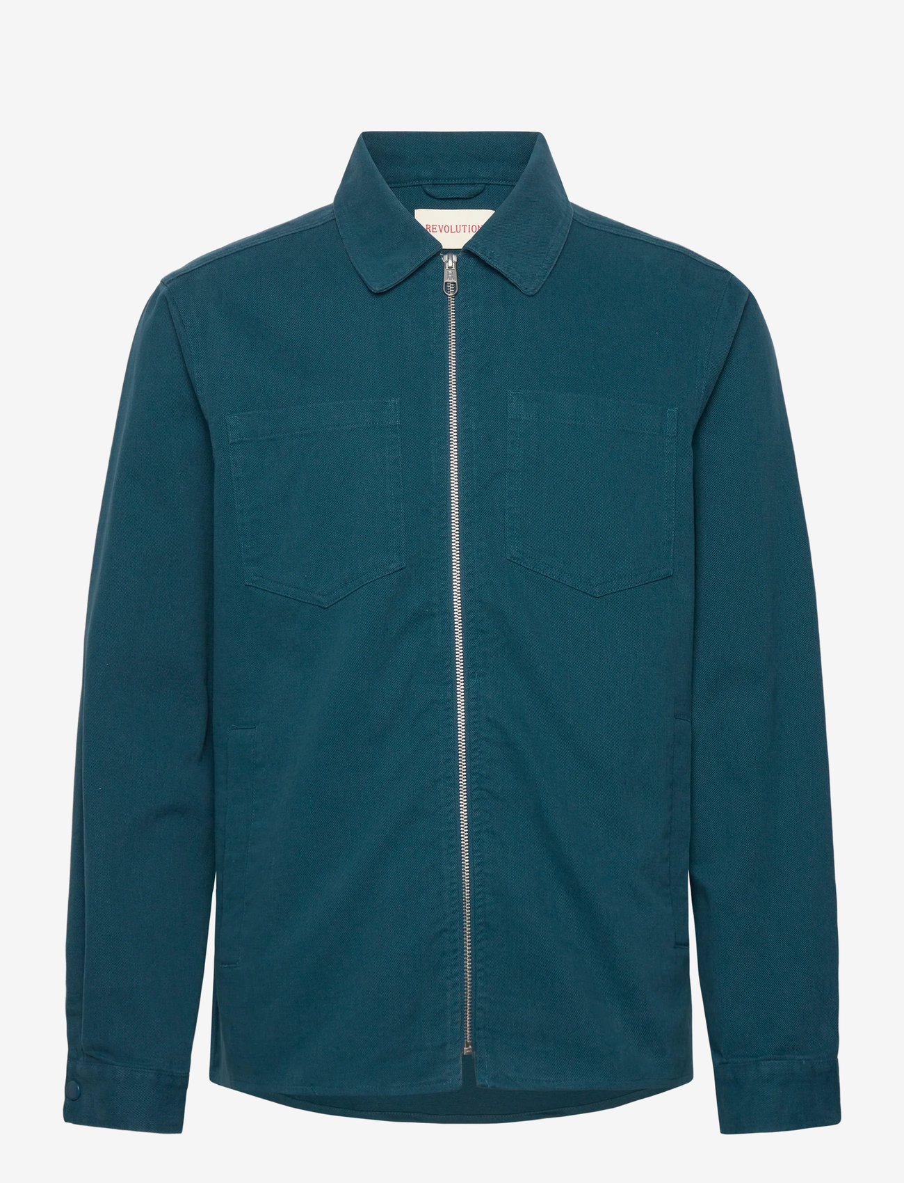 Revolution - Overshirt zip Cotton - nach anlass kaufen - petrol - 0