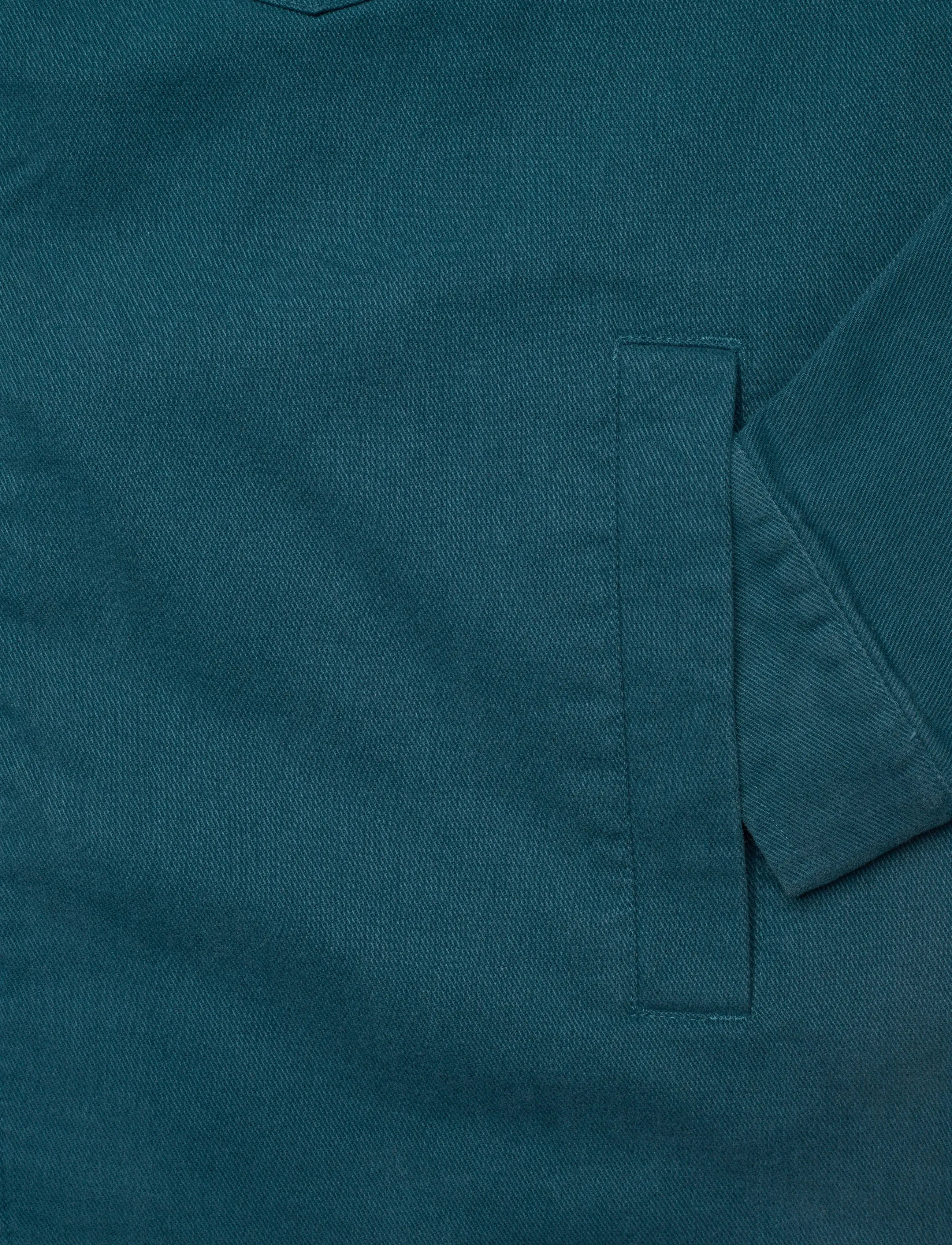 Revolution - Overshirt w. Zipper - herren - petrol - 3