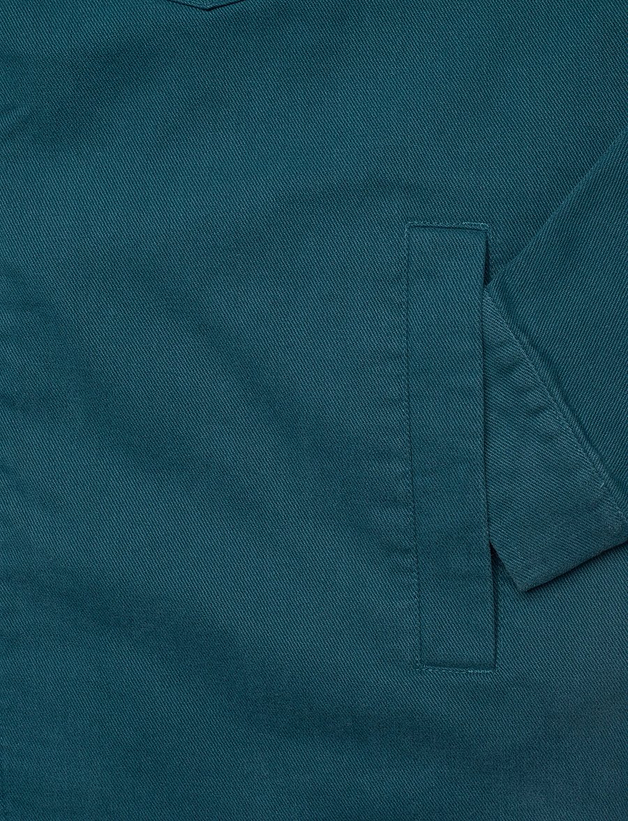 Revolution - Overshirt w. Zipper - Überhemden - petrol - 3