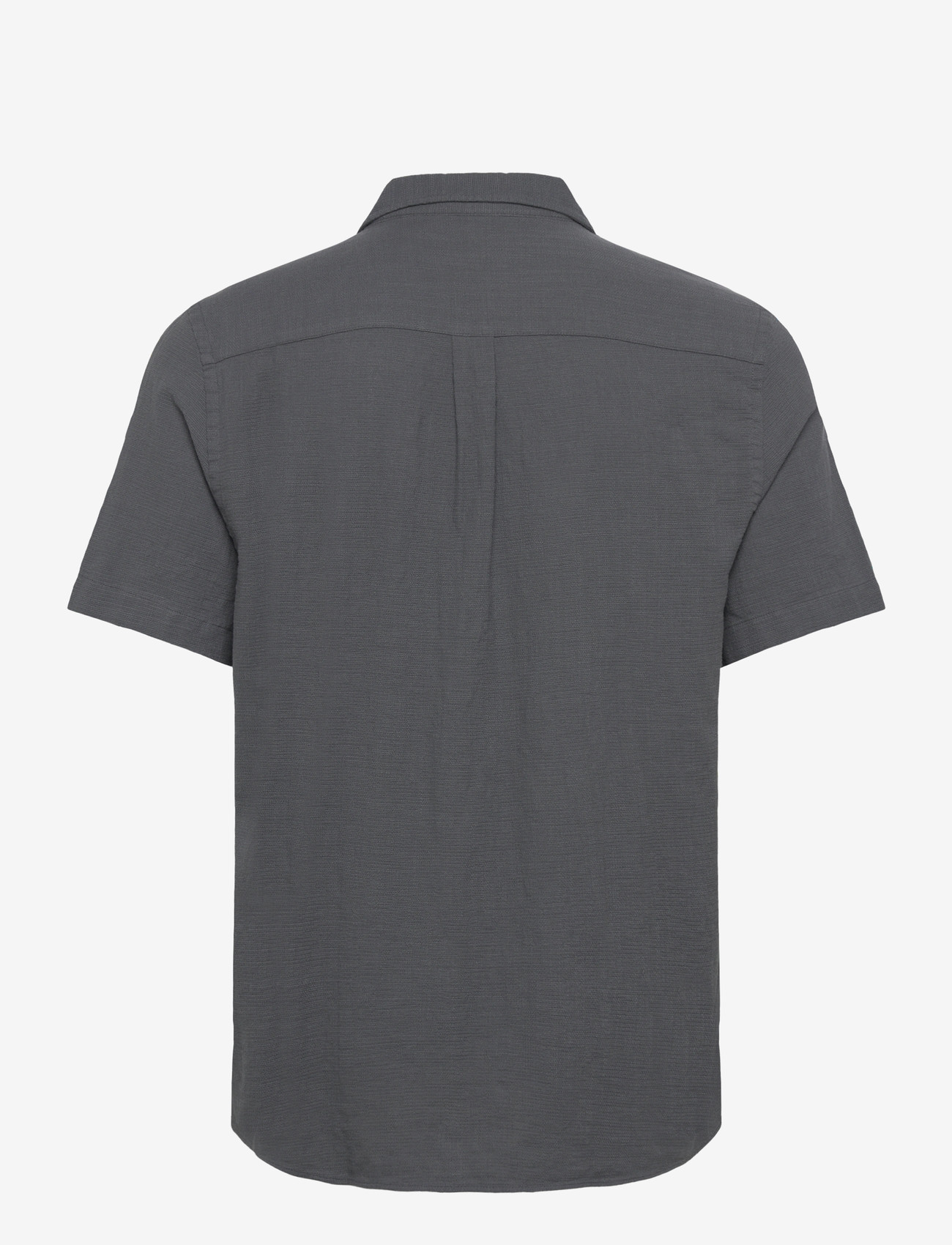 Revolution - Short-sleeved Cuban Shirt - kortærmede skjorter - darkgrey - 2
