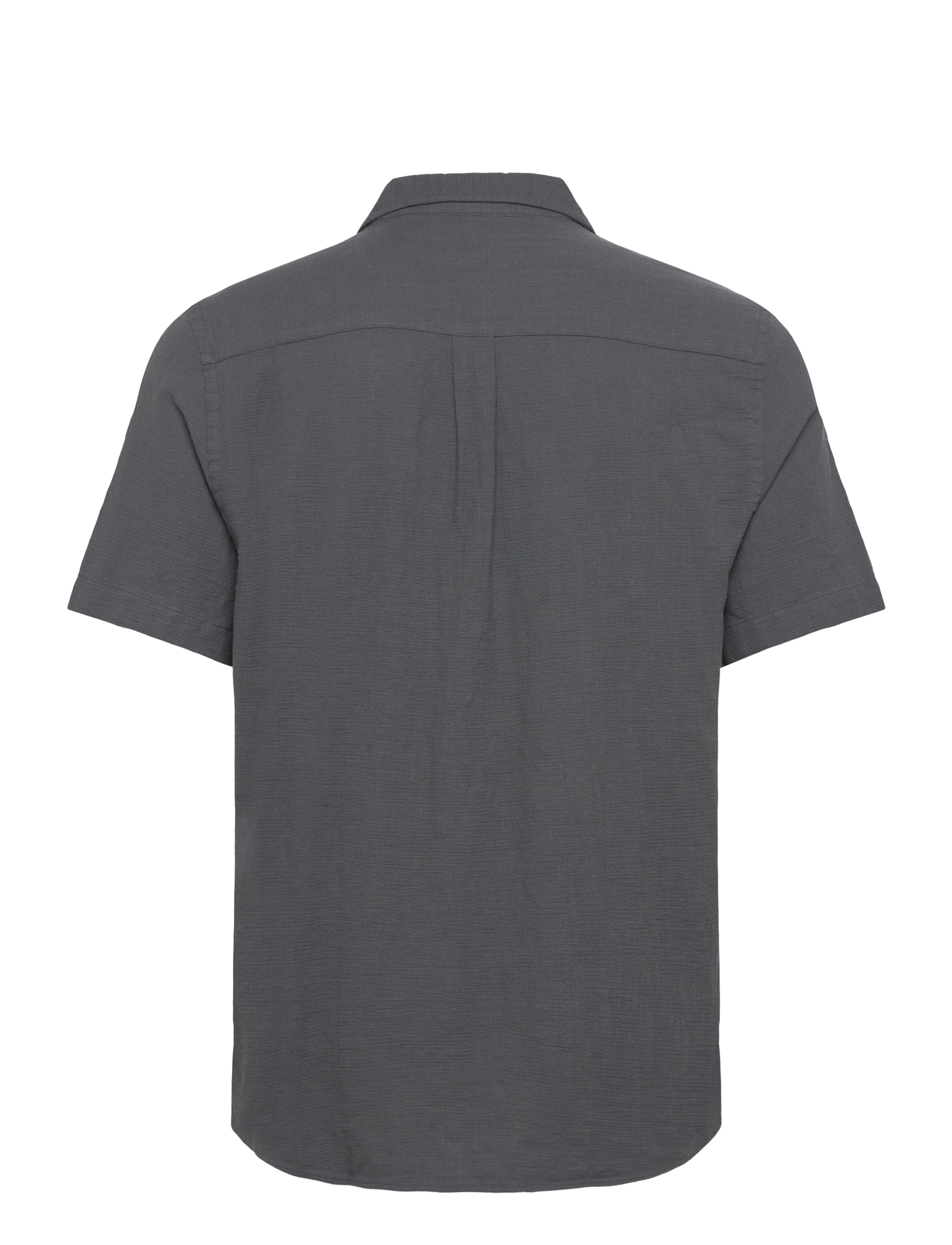 Revolution - Short-sleeved Cuban Shirt - kurzarmhemden - darkgrey - 2