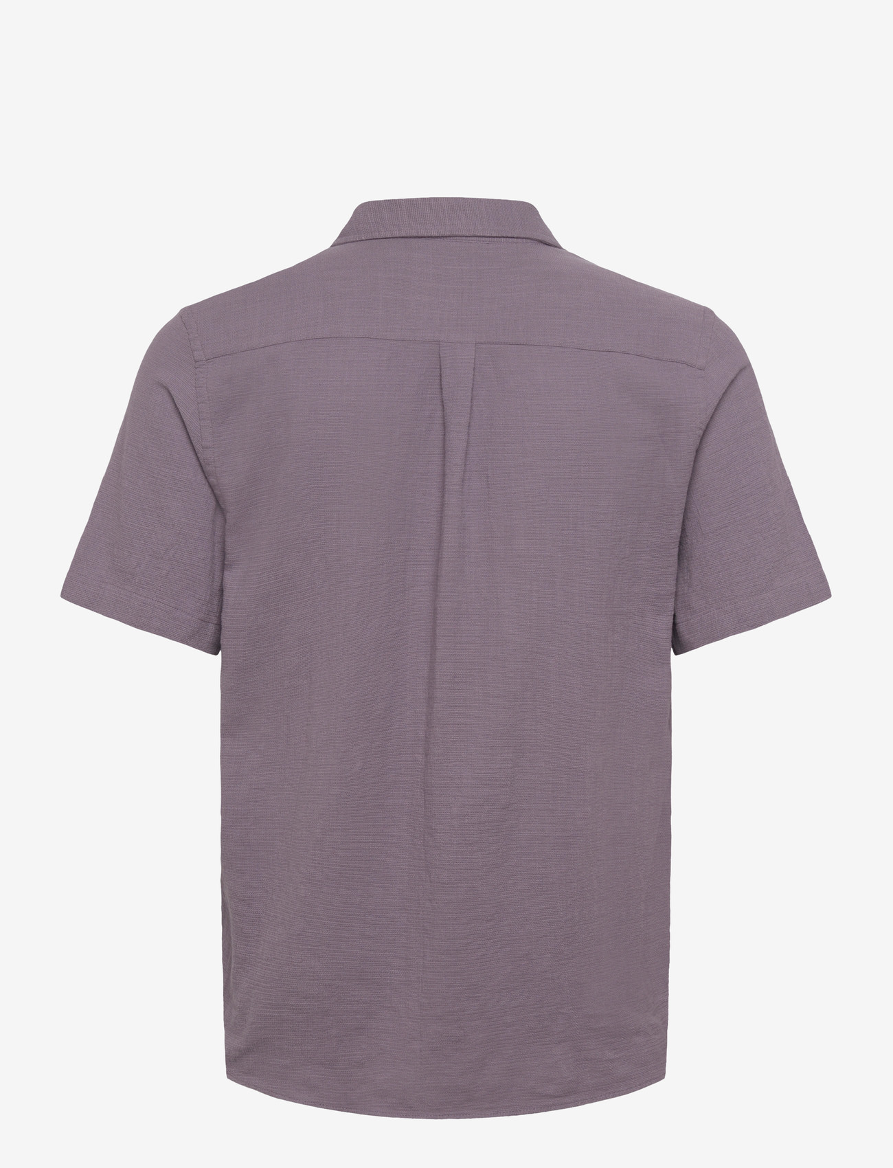 Revolution - Short-sleeved Cuban Shirt - lühikeste varrukatega särgid - darkpurple - 1