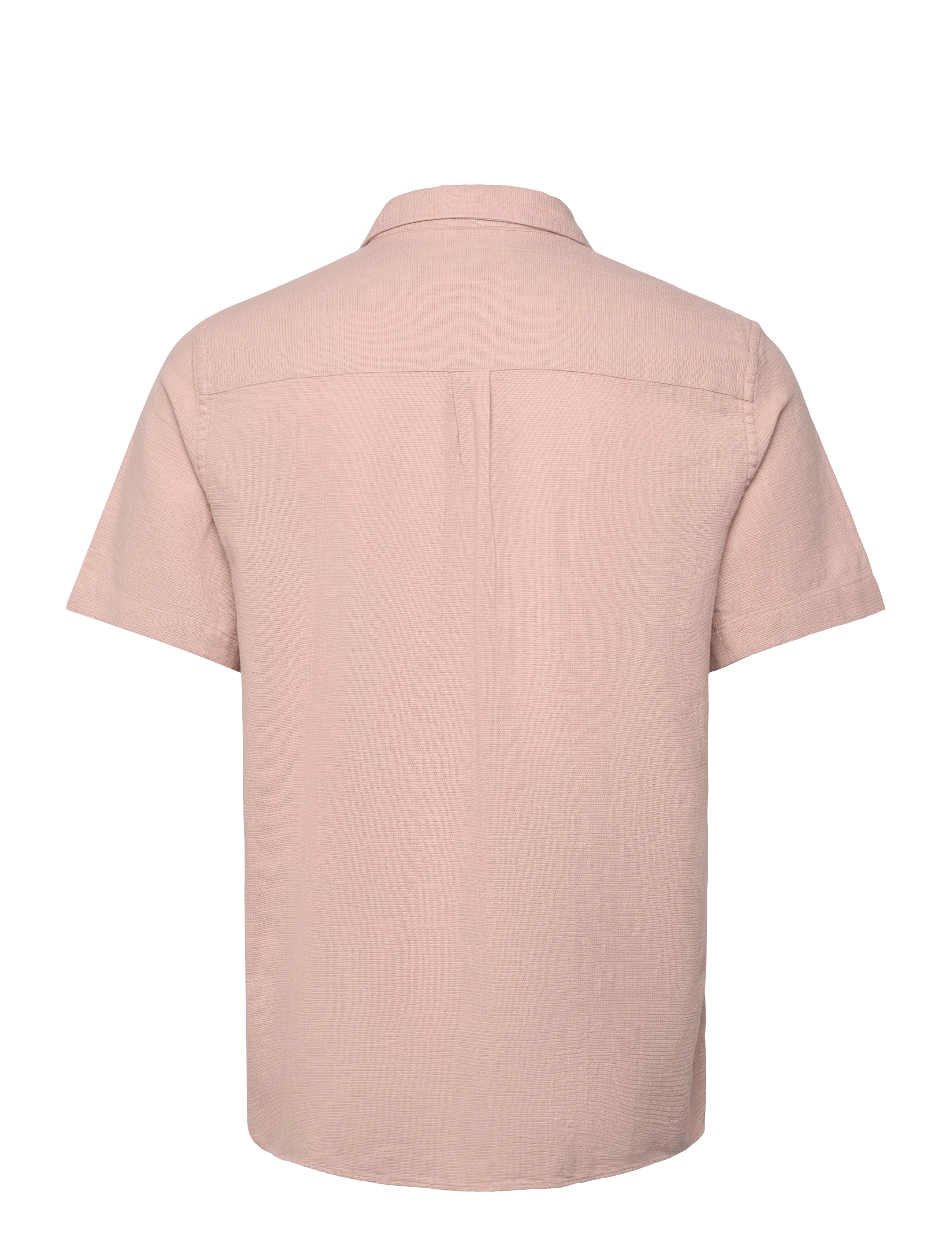Revolution - Short-sleeved Cuban Shirt - kortærmede skjorter - dustpurple - 1
