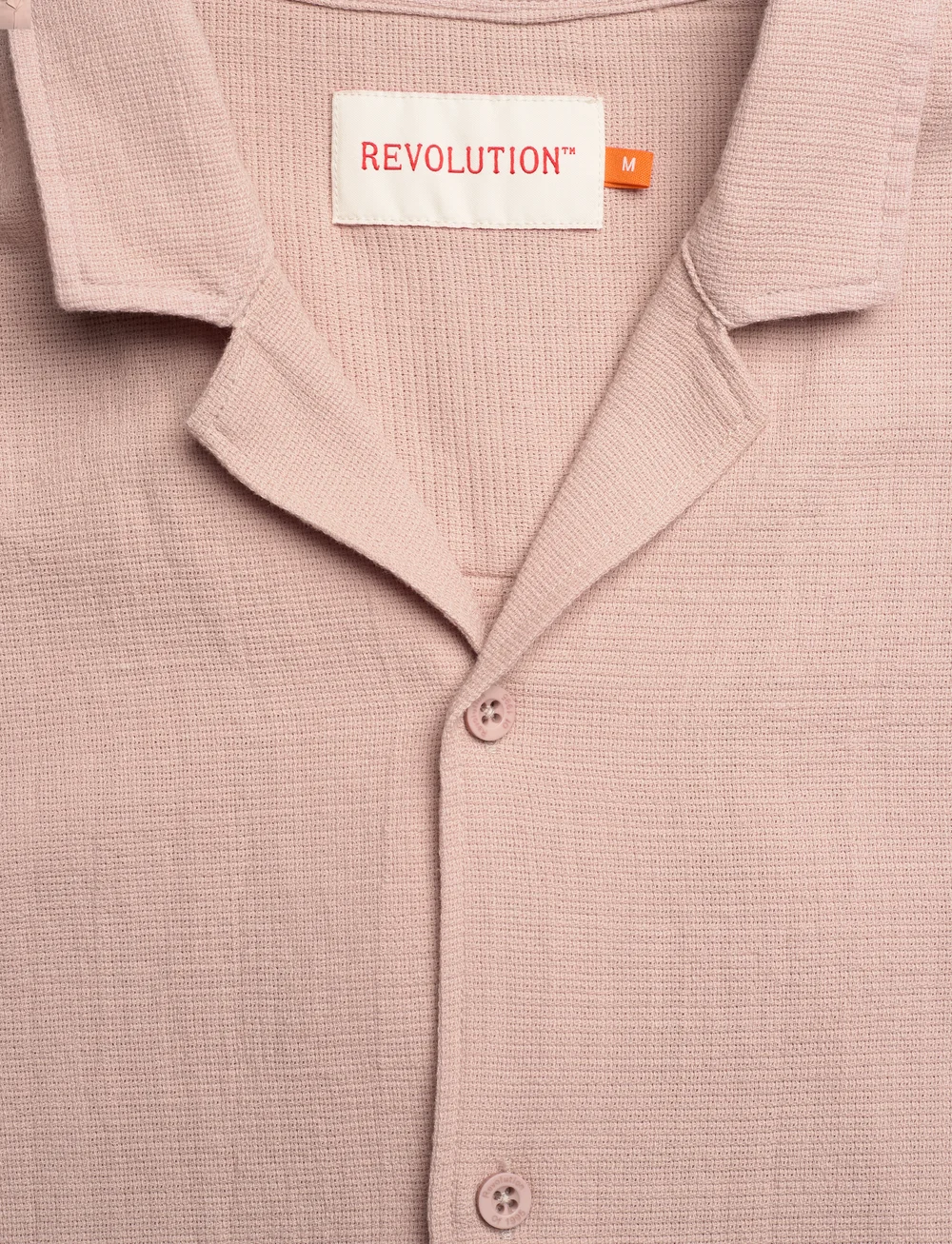 Revolution - Short-sleeved Cuban Shirt - kortærmede skjorter - dustpurple - 2