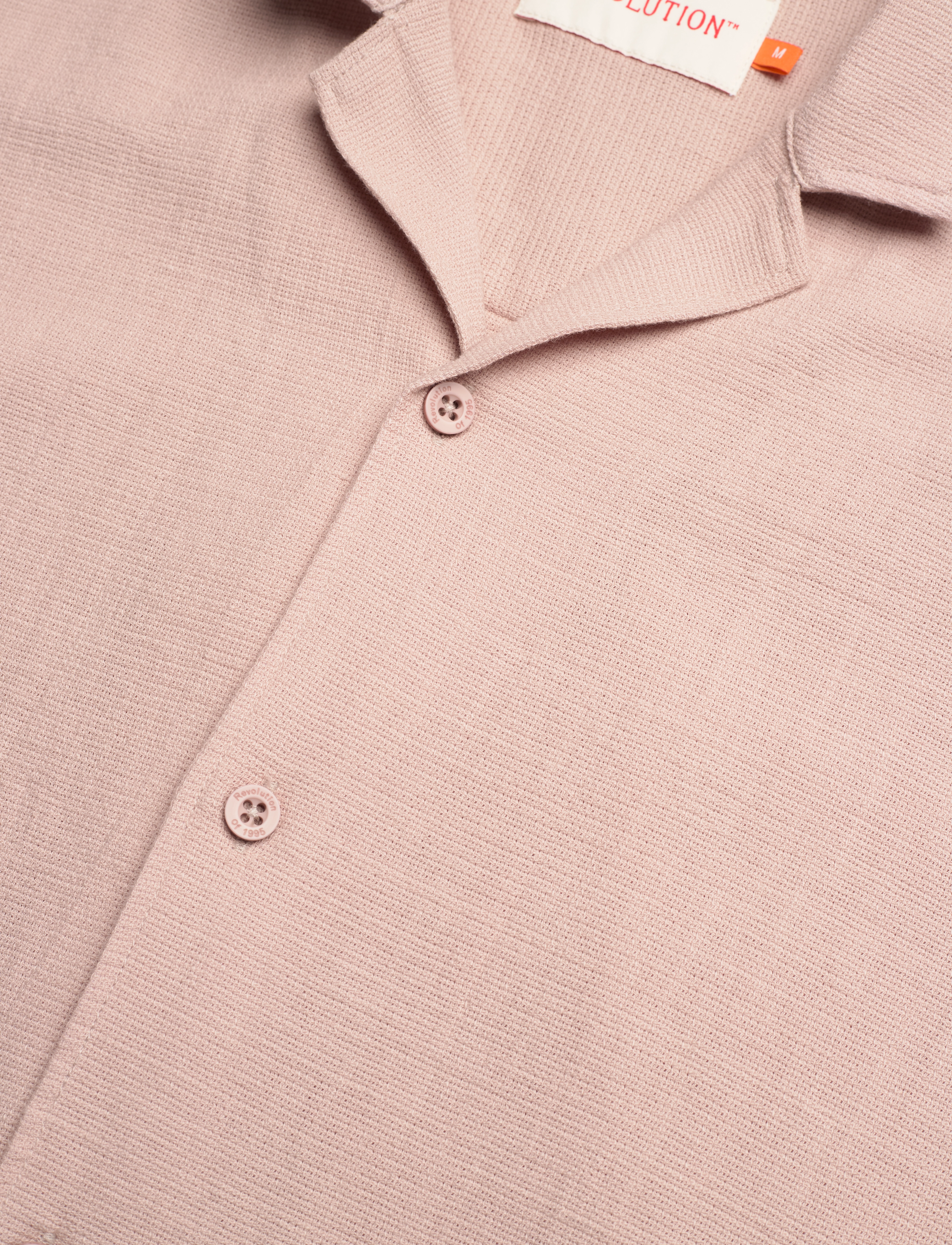 Revolution - Short-sleeved Cuban Shirt - kortærmede skjorter - dustpurple - 3