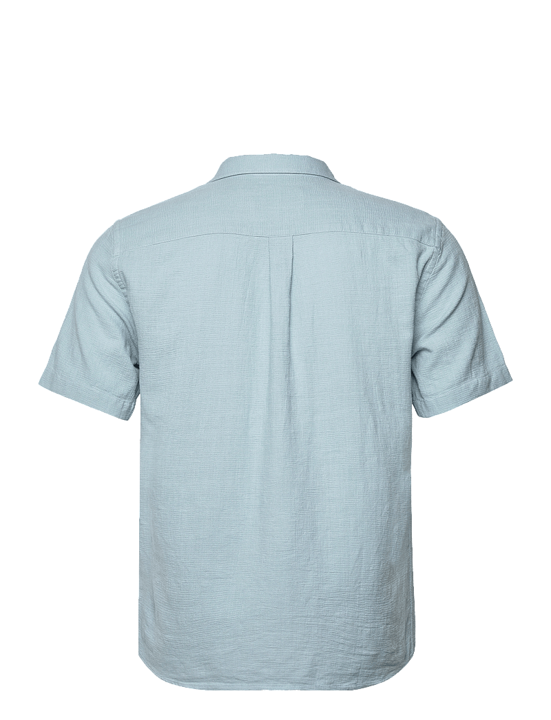 Revolution - Short-sleeved Cuban Shirt - kurzarmhemden - lightblue - 1