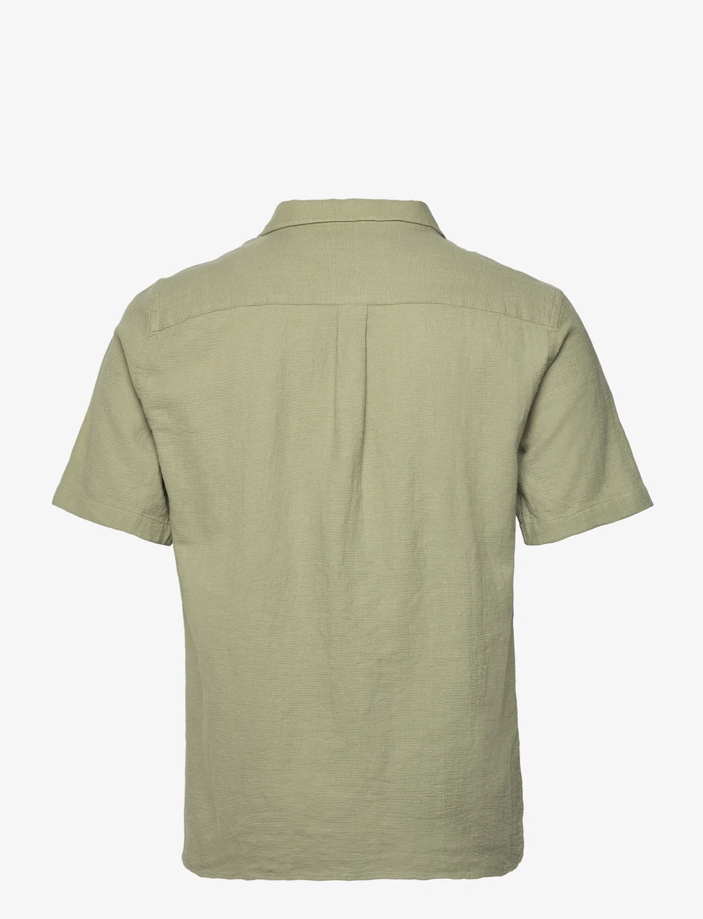 Revolution - Short-sleeved Cuban Shirt - kortärmade skjortor - lightgreen - 1