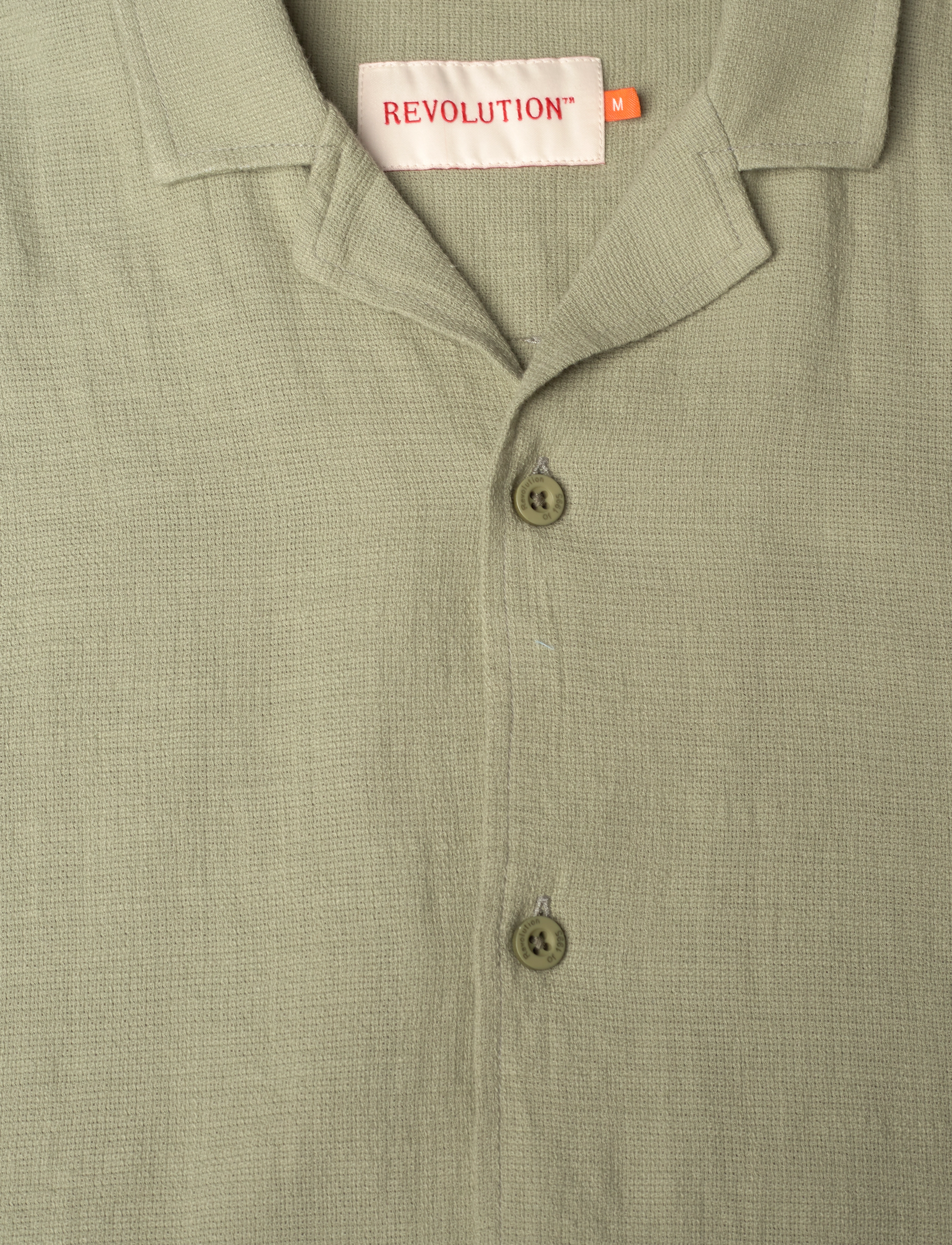 Revolution - Short-sleeved Cuban Shirt - short-sleeved shirts - lightgreen - 2