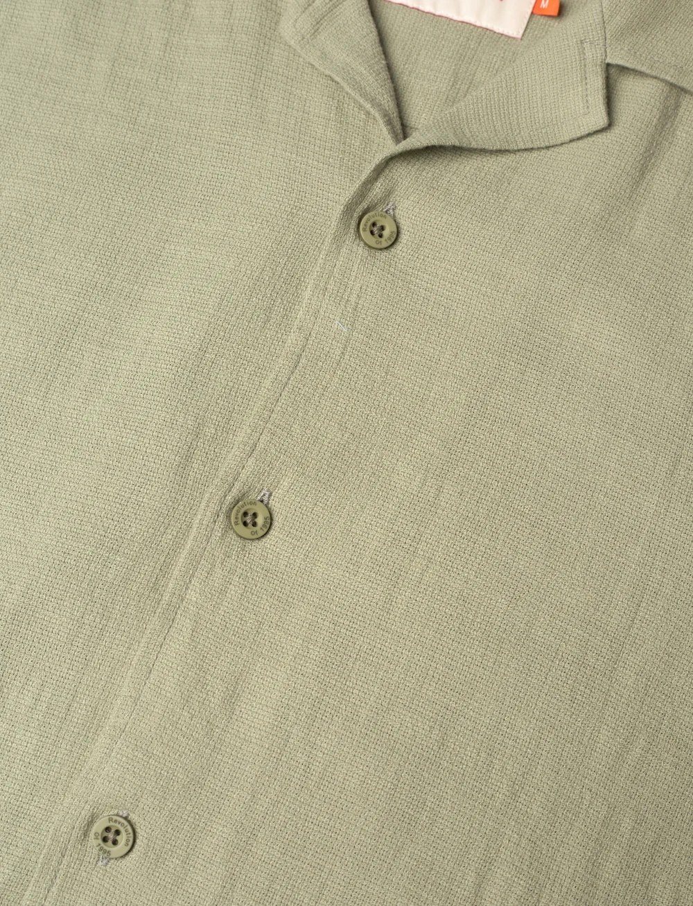 Revolution - Short-sleeved Cuban Shirt - kortärmade skjortor - lightgreen - 3