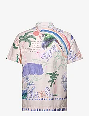 Revolution - Short Sleeved Cuban Shirt - kortärmade t-shirts - offwhite - 1