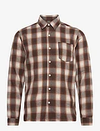 Regular Shirt - BROWN