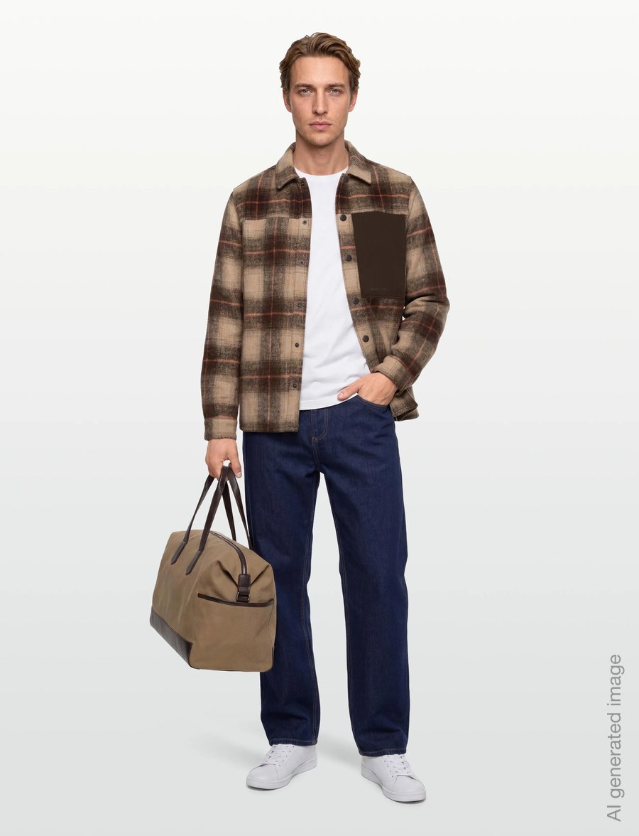 Revolution - Hiker Overshirt - Überhemden - darkbrown - 0