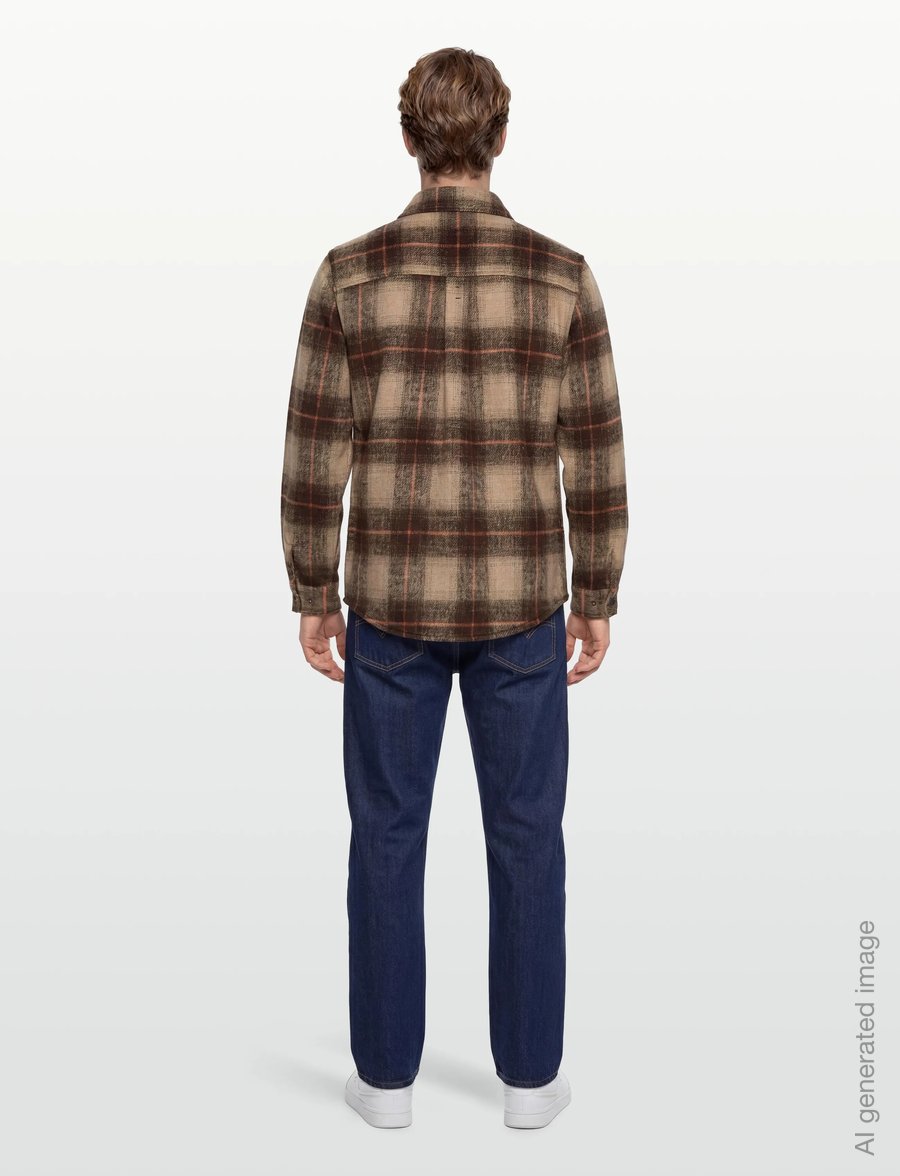 Revolution - Hiker Overshirt - Überhemden - darkbrown - 4