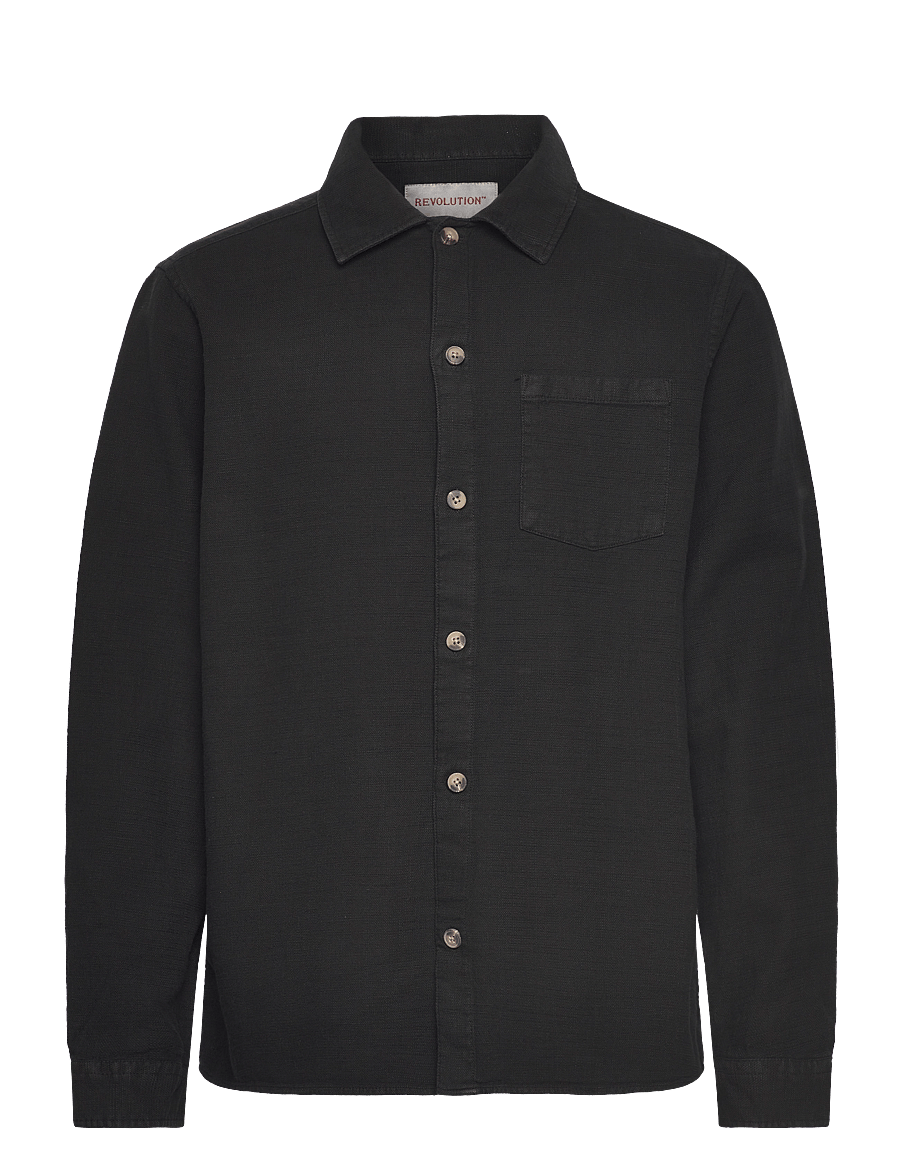 Revolution - Casual Shirt - chemises décontractées - black - 0
