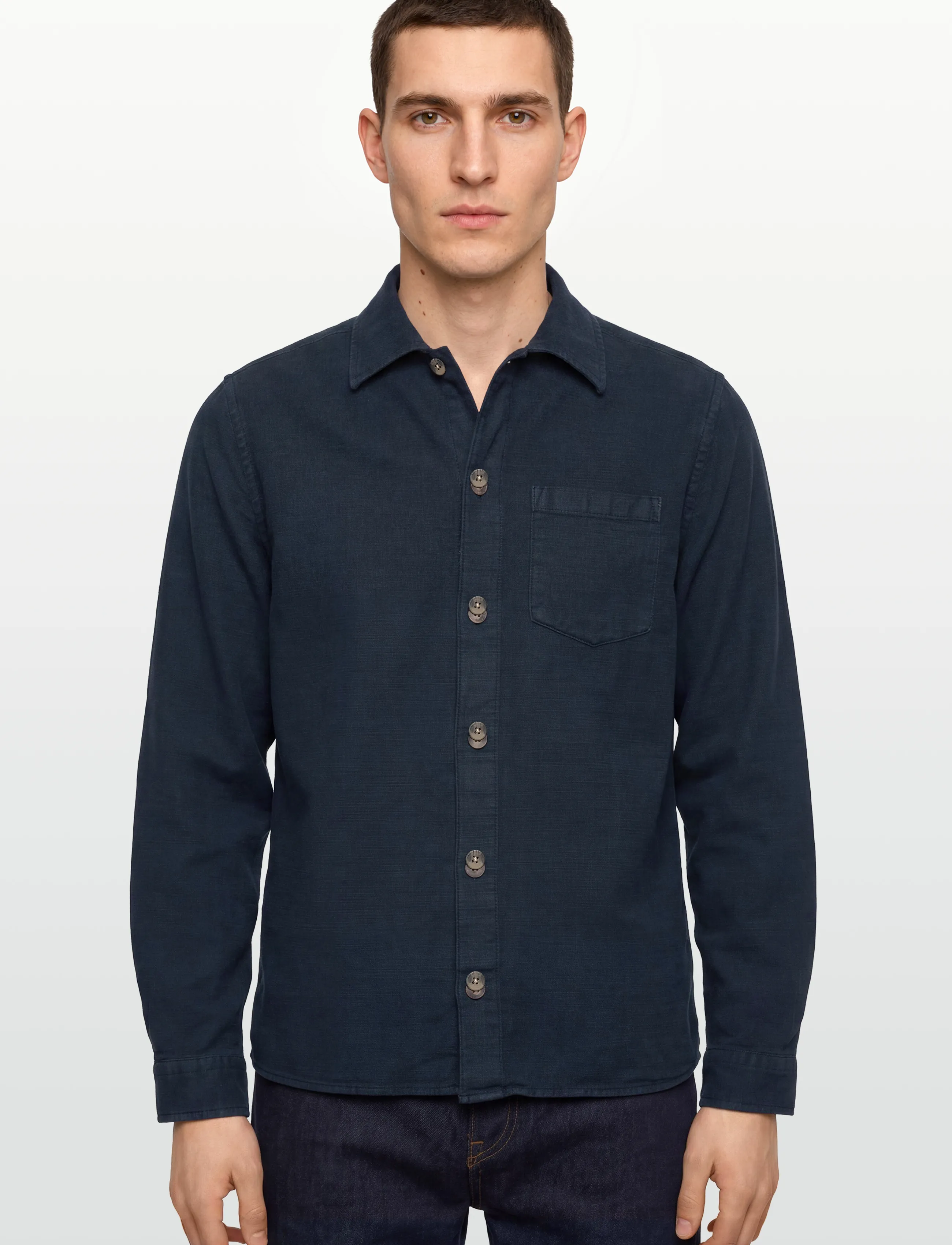 Revolution - Casual Shirt - freizeithemden - navy - 3