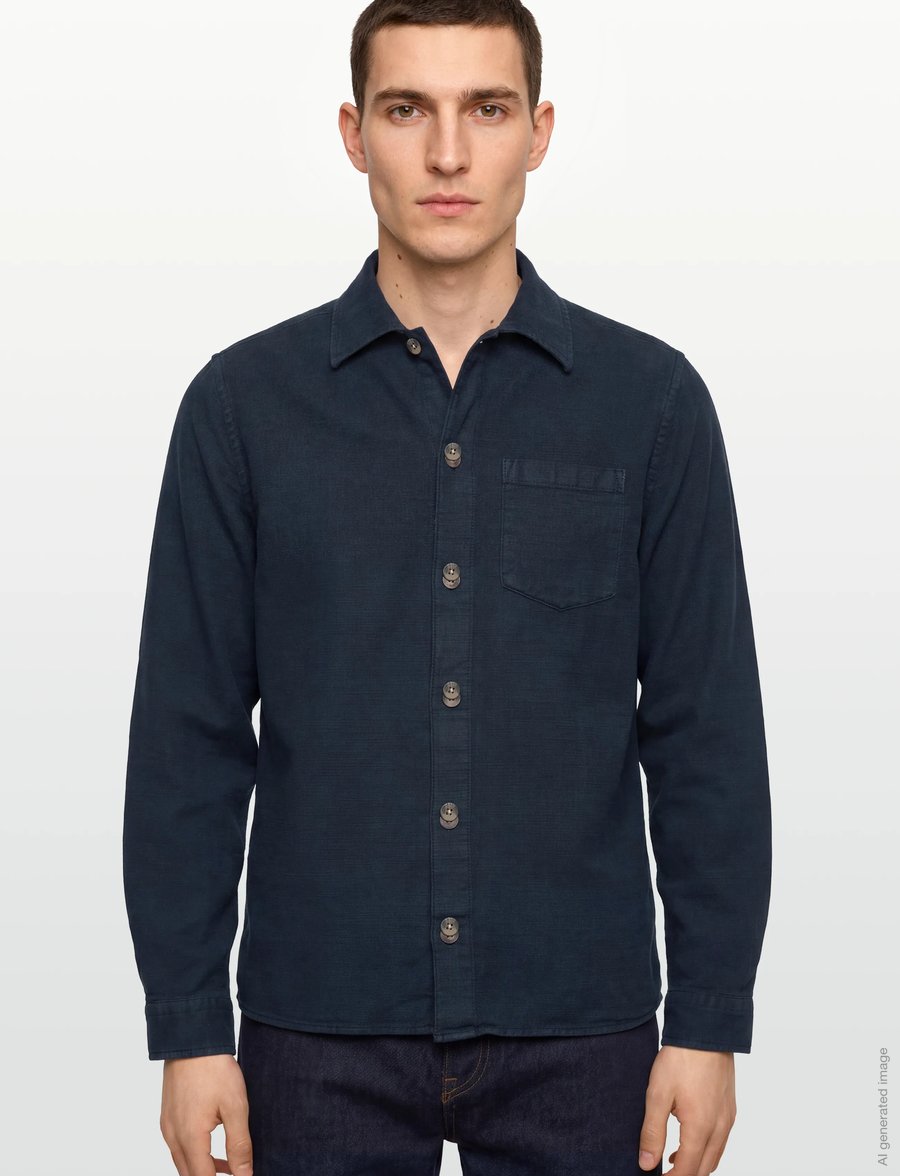 Revolution - Casual Shirt - freizeithemden - navy - 3