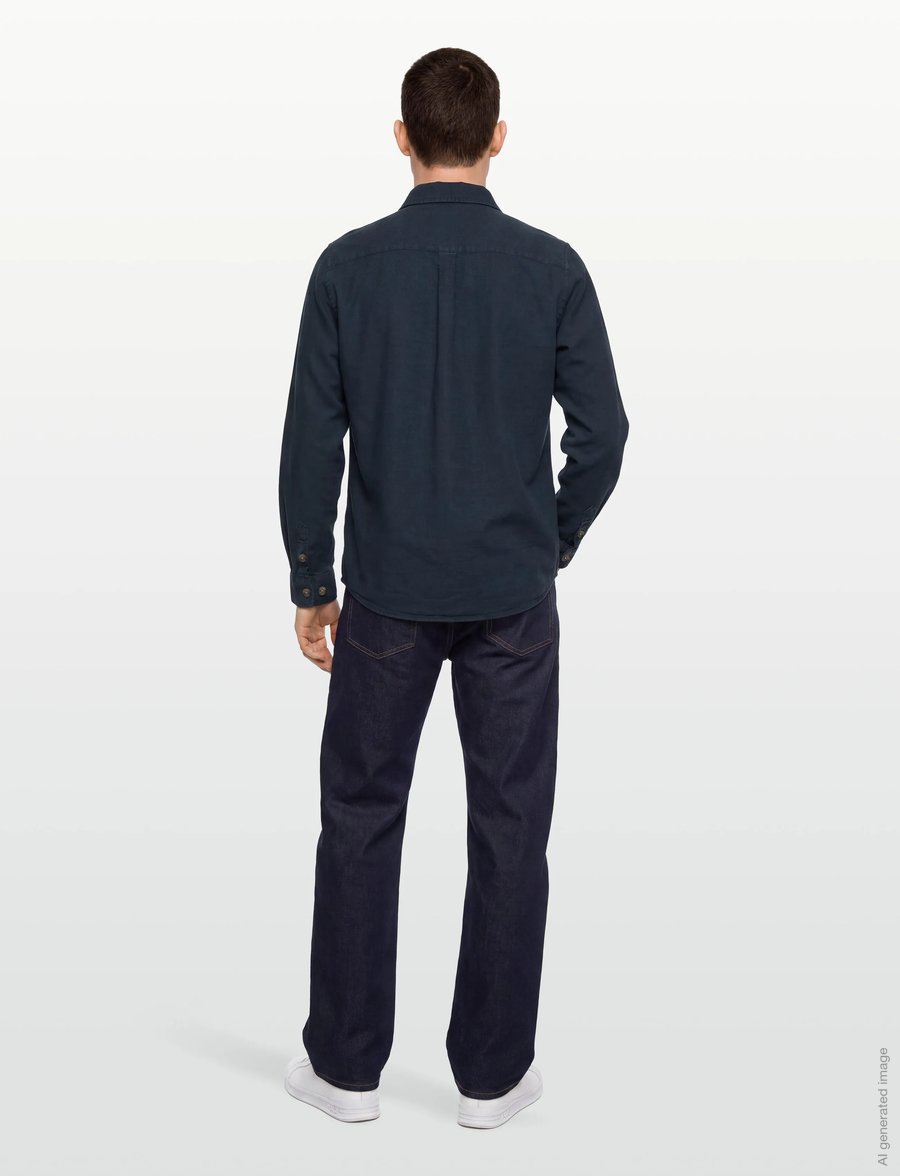 Revolution - Casual Shirt - freizeithemden - navy - 4