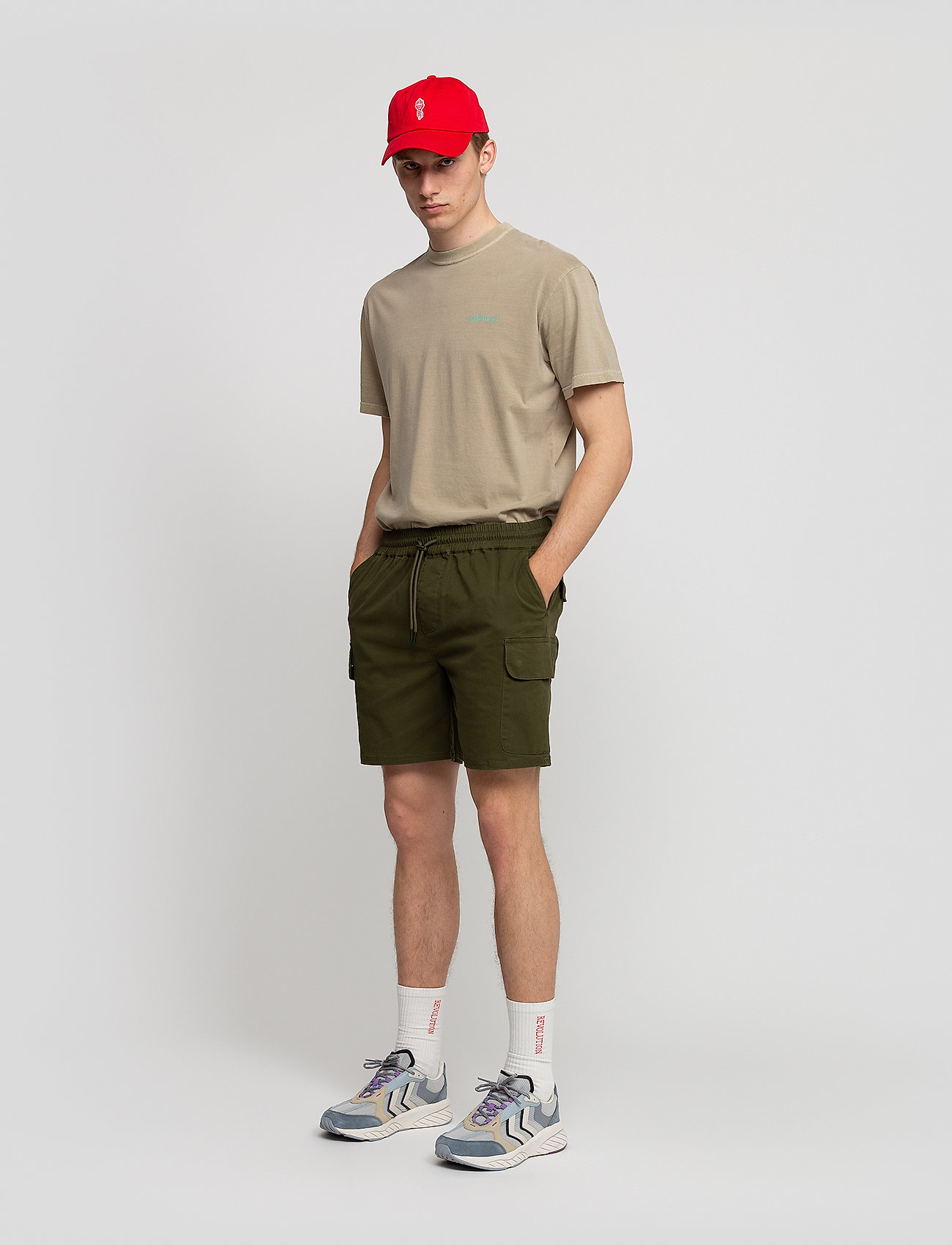 Revolution - Shorts - cargo shorts - army - 3