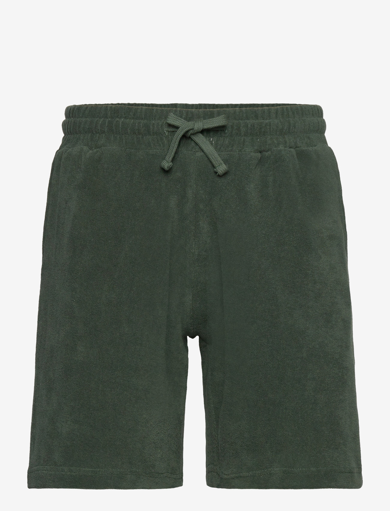 Revolution - Terry Shorts - sweatshorts - dustgreen - 0