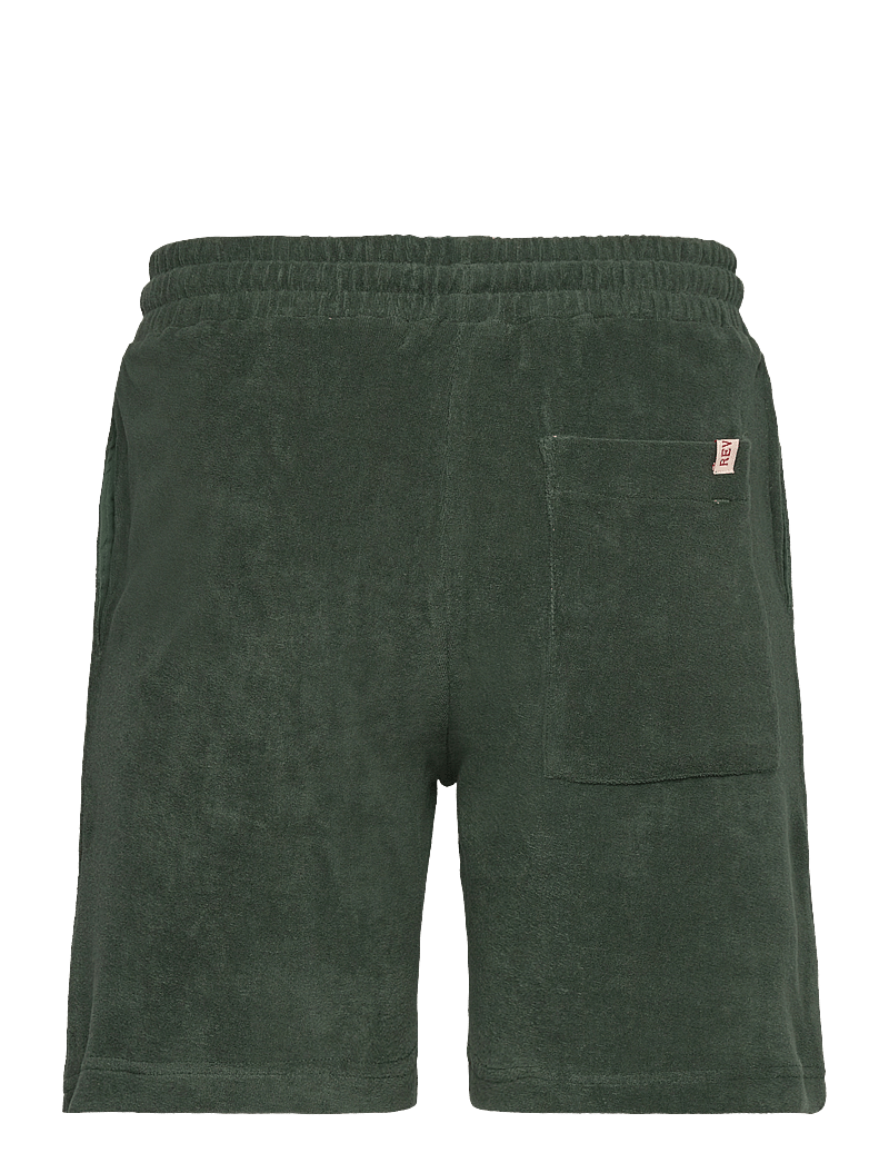 Revolution - Terry Shorts - sweatshorts - dustgreen - 1