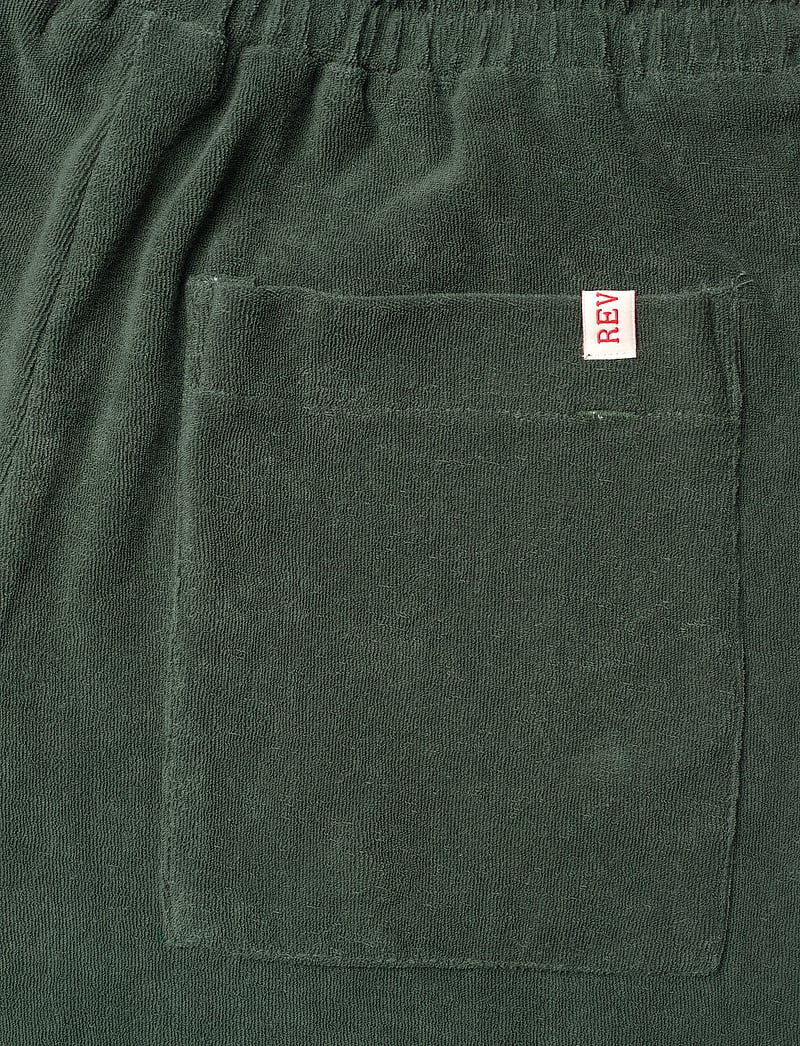 Revolution - Terry Shorts - sweatshorts - dustgreen - 4