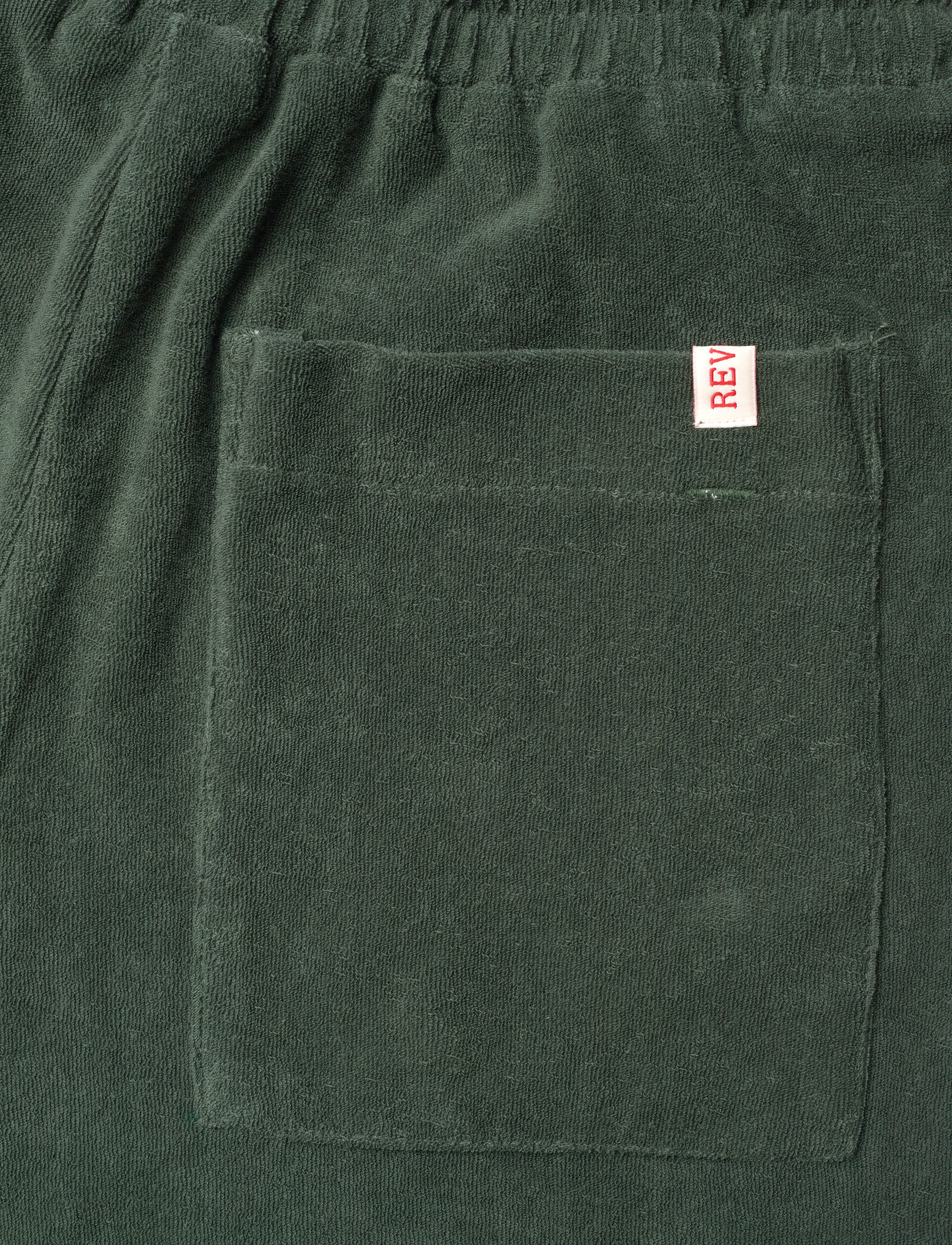 Revolution - Terry Shorts - shorts - dustgreen - 4