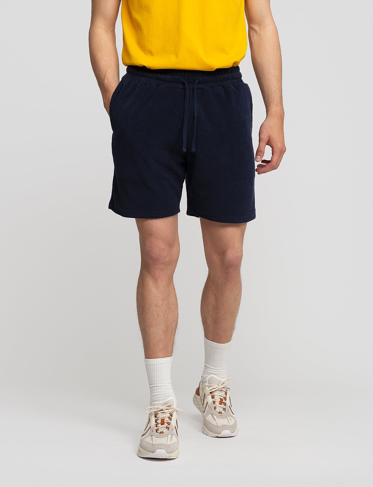 Revolution - Terry Shorts - sweatshorts - navy - 3