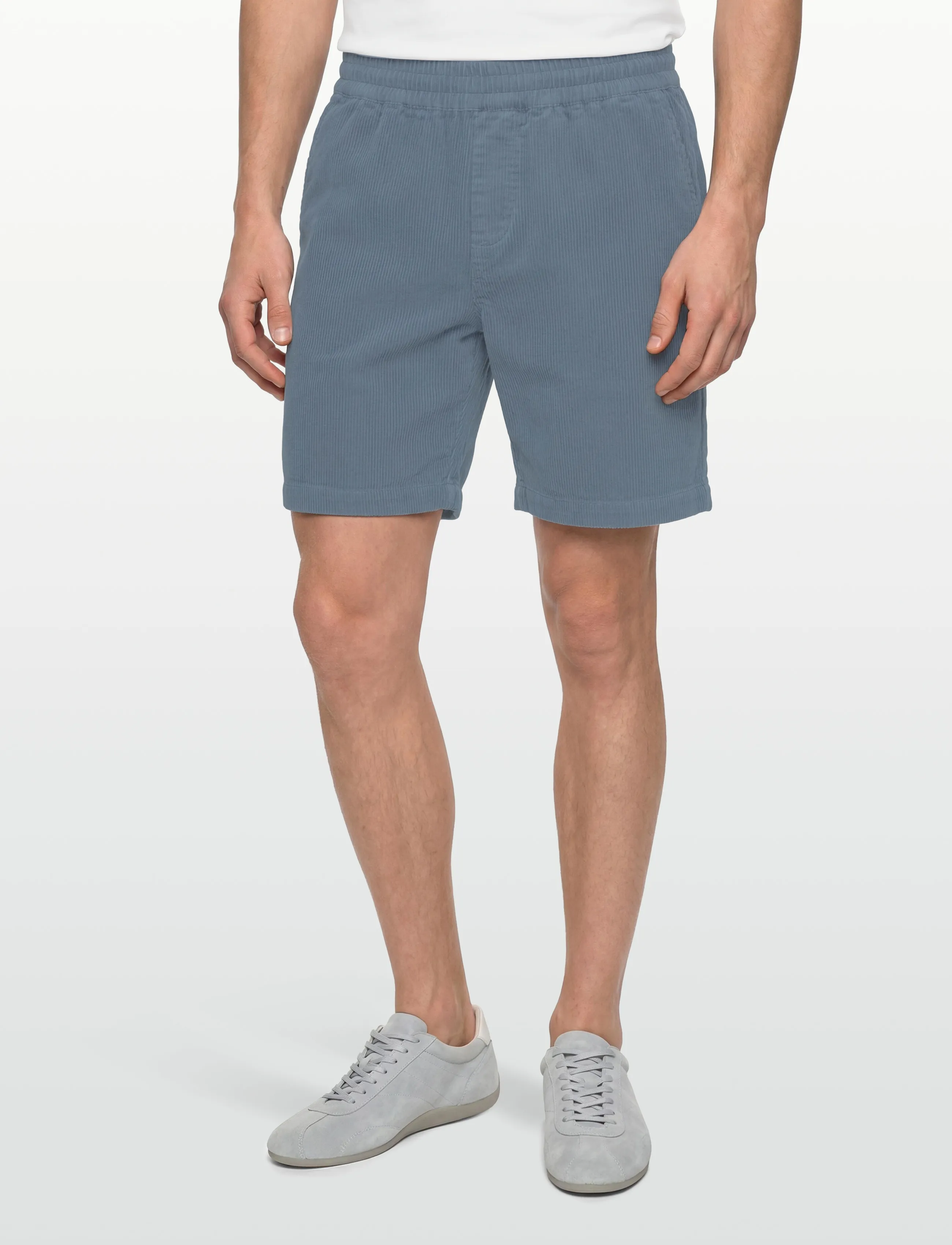 Revolution - Long Casual Shorts - lühikesed vabaajapüksid - dustblue - 3