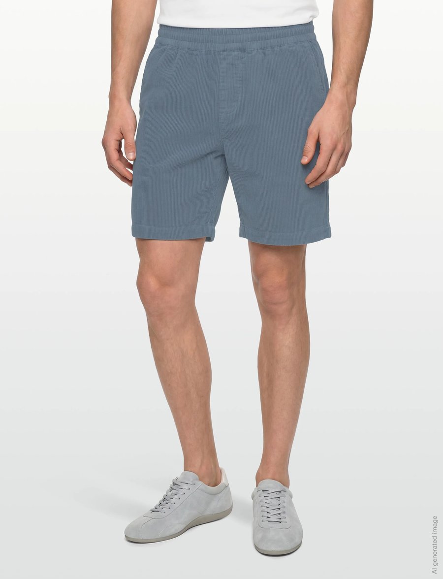 Revolution - Long Casual Shorts - lühikesed vabaajapüksid - dustblue - 3