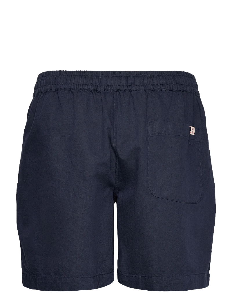 Revolution - Linen Shorts - linen shorts - navy - 1
