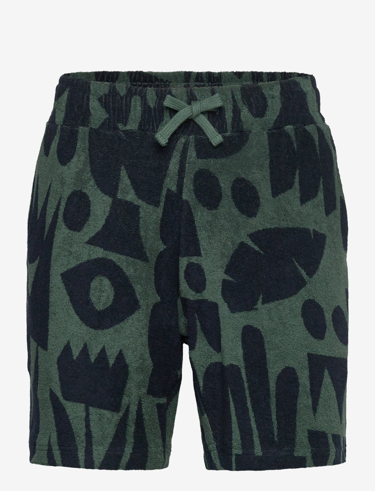 Revolution - Terry Shorts - lühikesed vabaajapüksid - dustgreen - 0