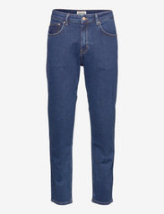 Revolution - Rinsed blue loose jeans - vabalt istuvad teksad - blue - 0