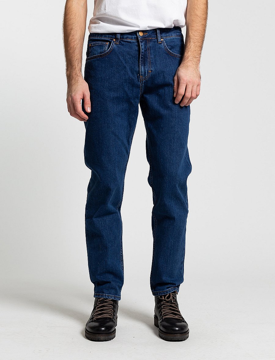 Revolution - Rinsed blue loose jeans - weite jeans - blue - 0