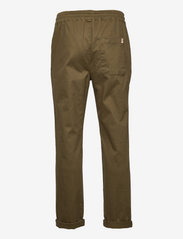 Revolution - Loose trousers with vintage wash and elastic waist - vabaajapüksid - army - 1