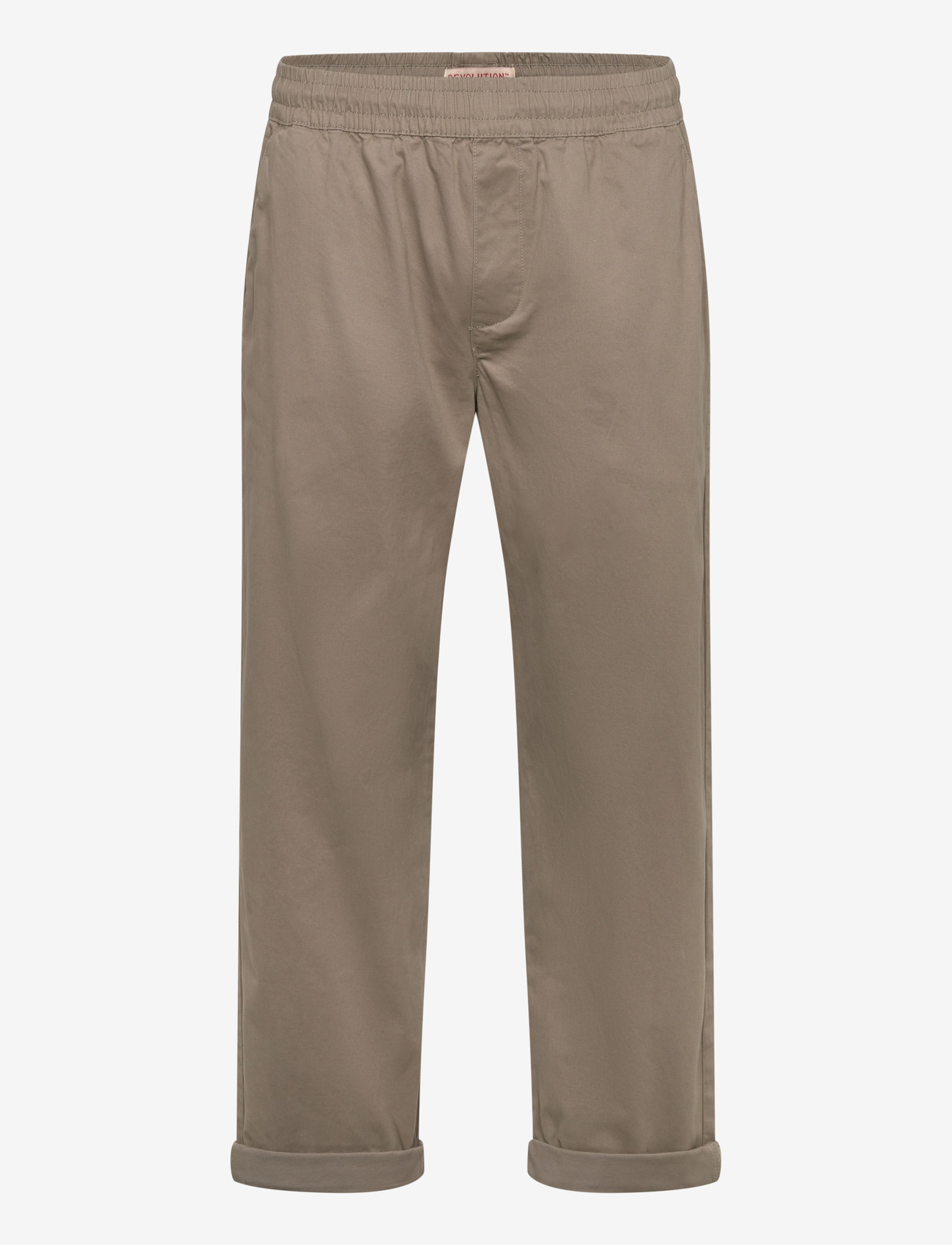 Revolution - Casual Trousers - casual bukser - grey - 0