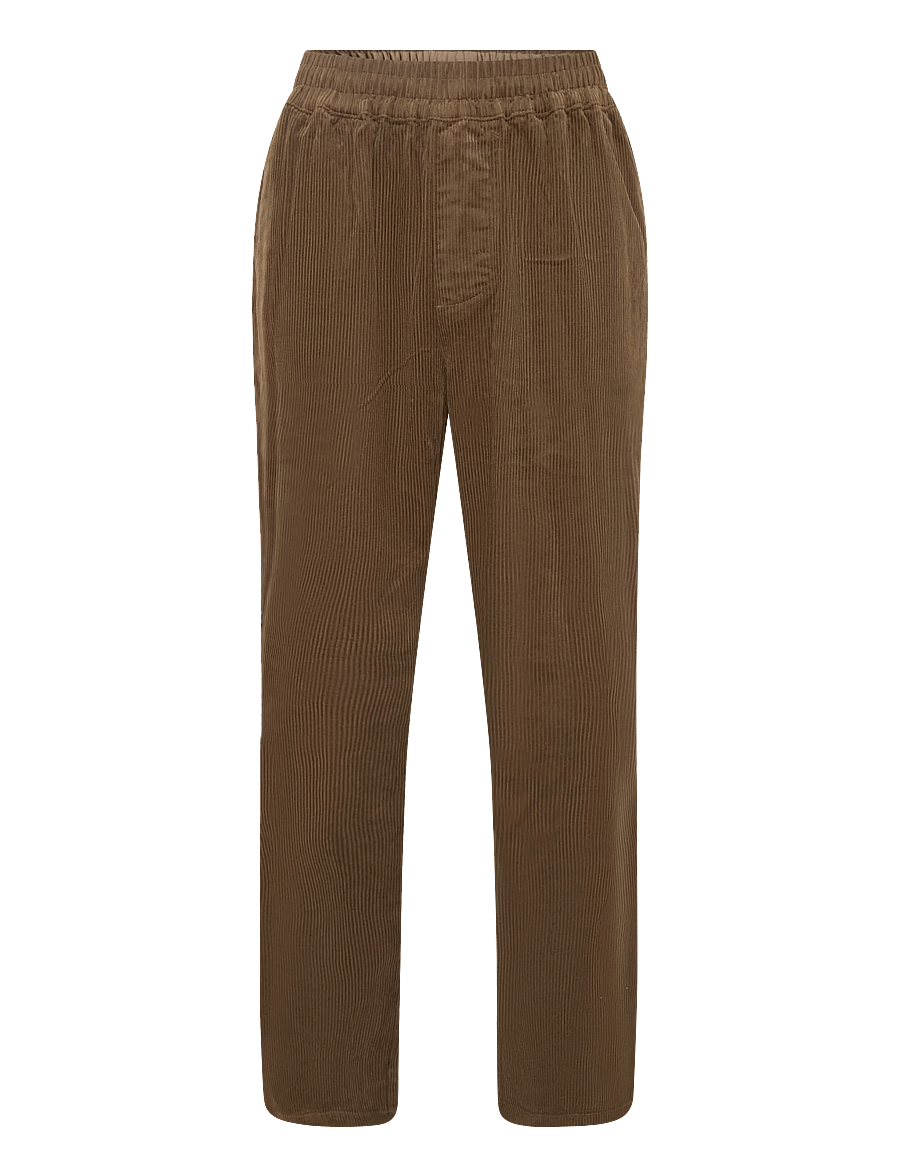 Revolution - Casual Trousers - casual bukser - brown - 0