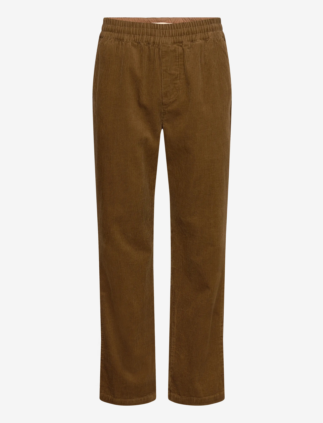 Revolution - Casual Trousers - casual byxor - dustbrown - 0