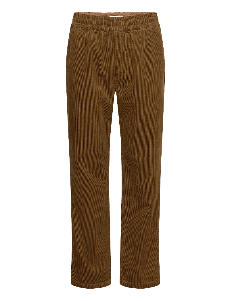 Revolution - Casual Trousers - casual bukser - dustbrown - 0