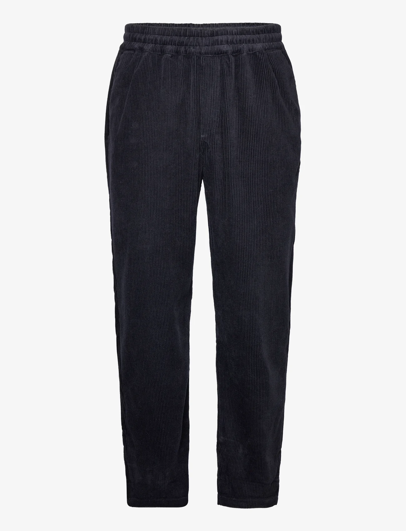 Revolution - Casual Trousers - casual byxor - navy - 0