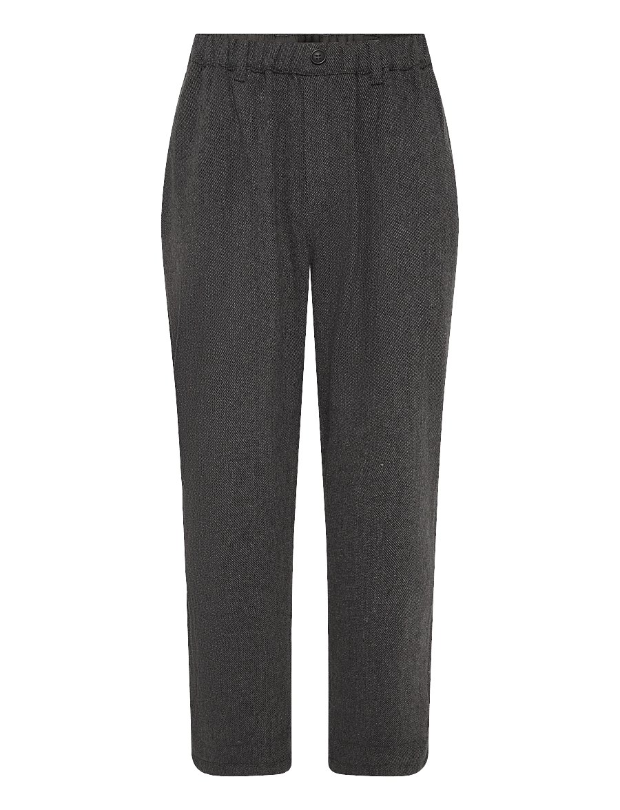 Revolution - Casual Trousers - casual bukser - darkgrey - 0