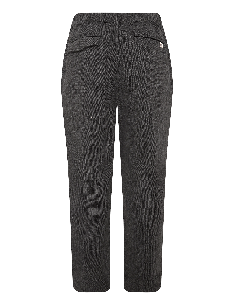 Revolution - Casual Trousers - casual bukser - darkgrey - 1