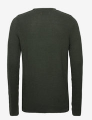 Revolution - Sweater in pearl knit structure - podstawowa odzież z dzianiny - army - 1