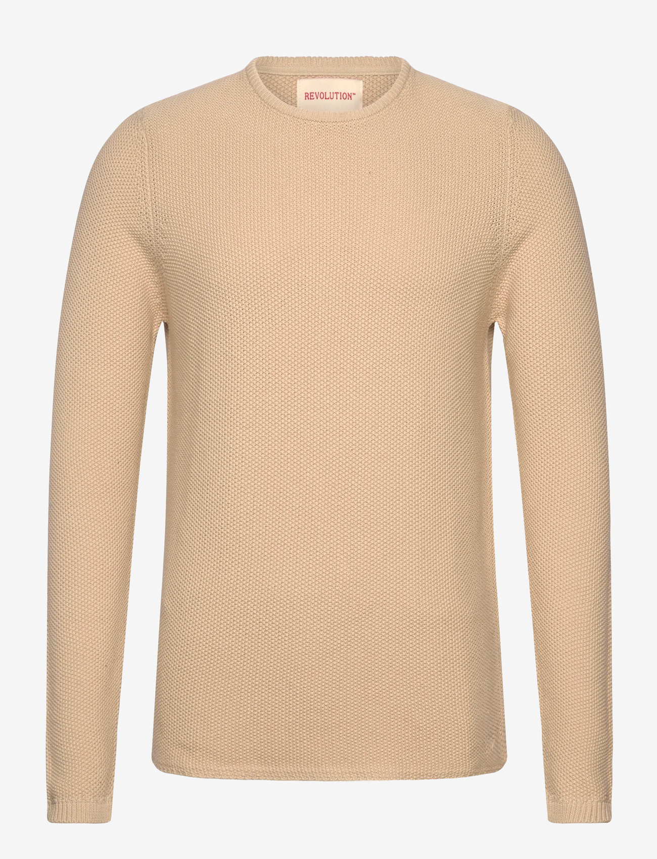 Revolution - Knit Sweater - rundhalsad - offwhite - 0