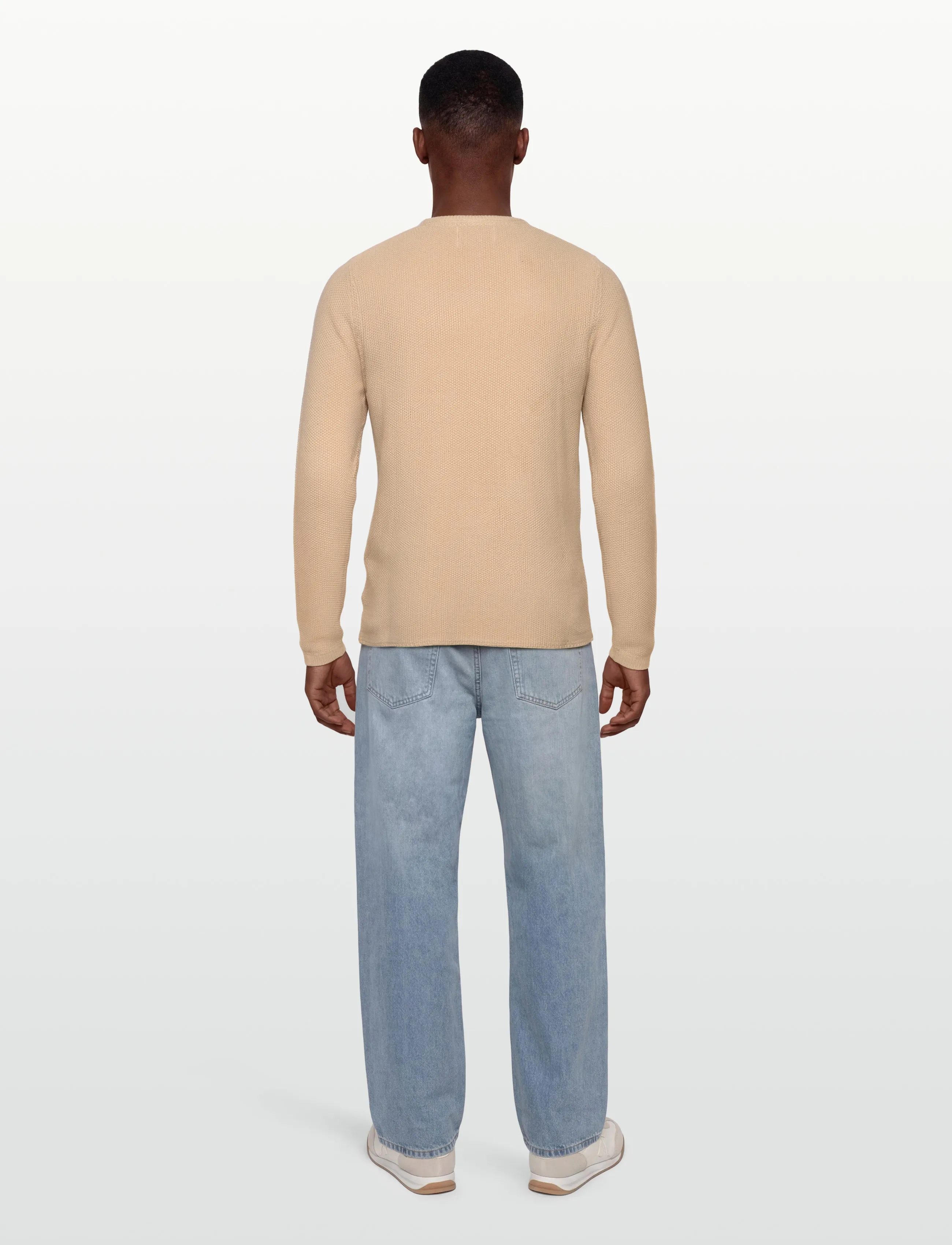 Revolution - Knit Sweater - rund hals - offwhite - 4