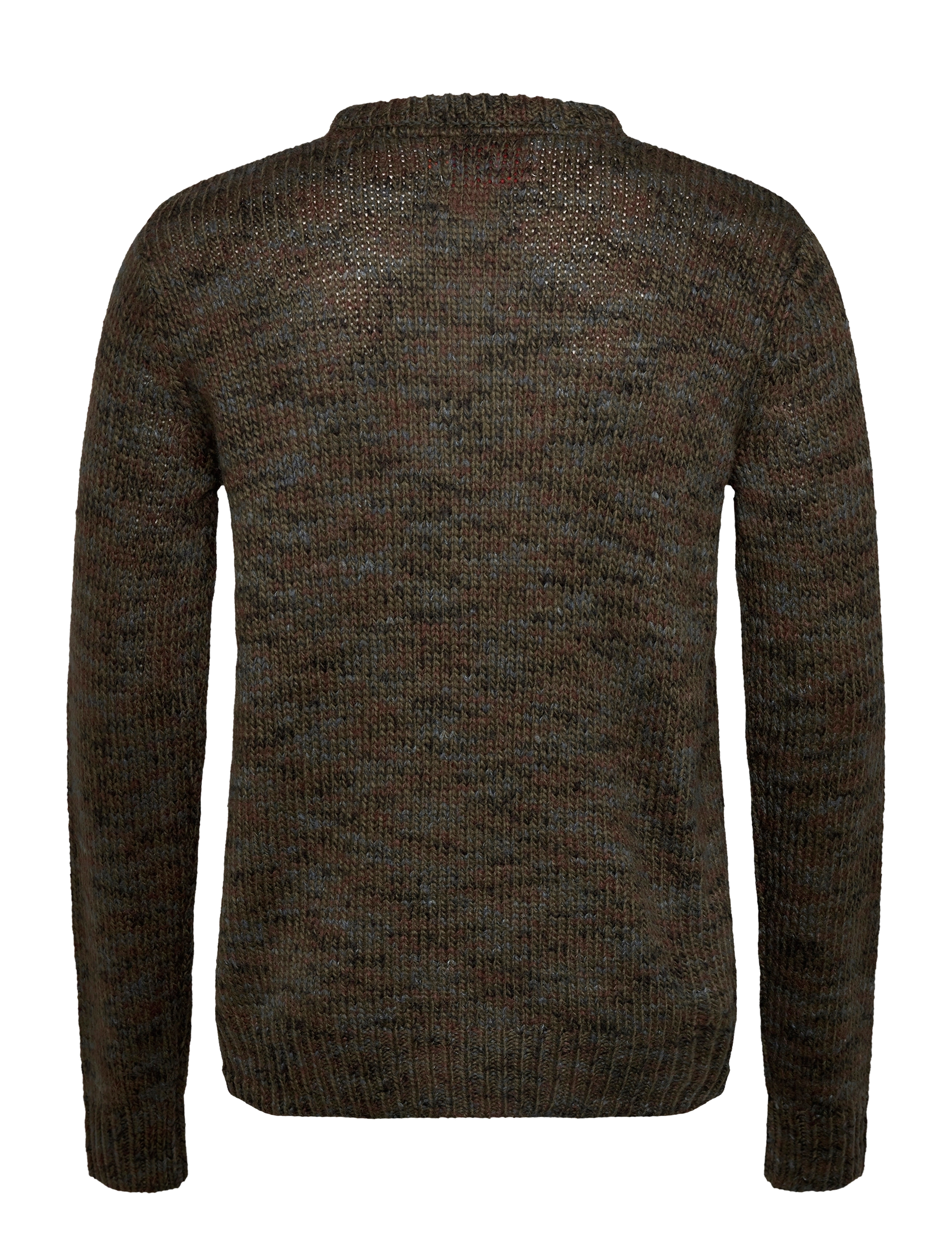 Revolution - Knit Sweater - trøjer - army - 2