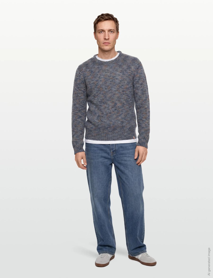 Revolution - Knit Sweater - rundhals - blue - 0