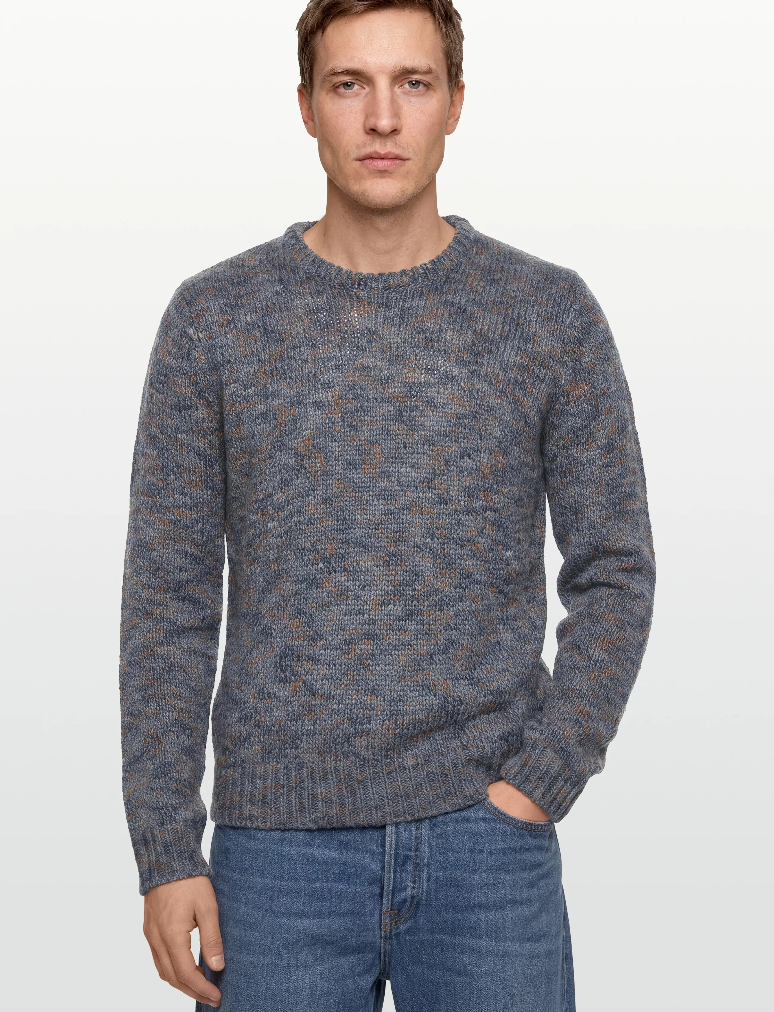 Revolution - Knit Sweater - basic-strickmode - blue - 3