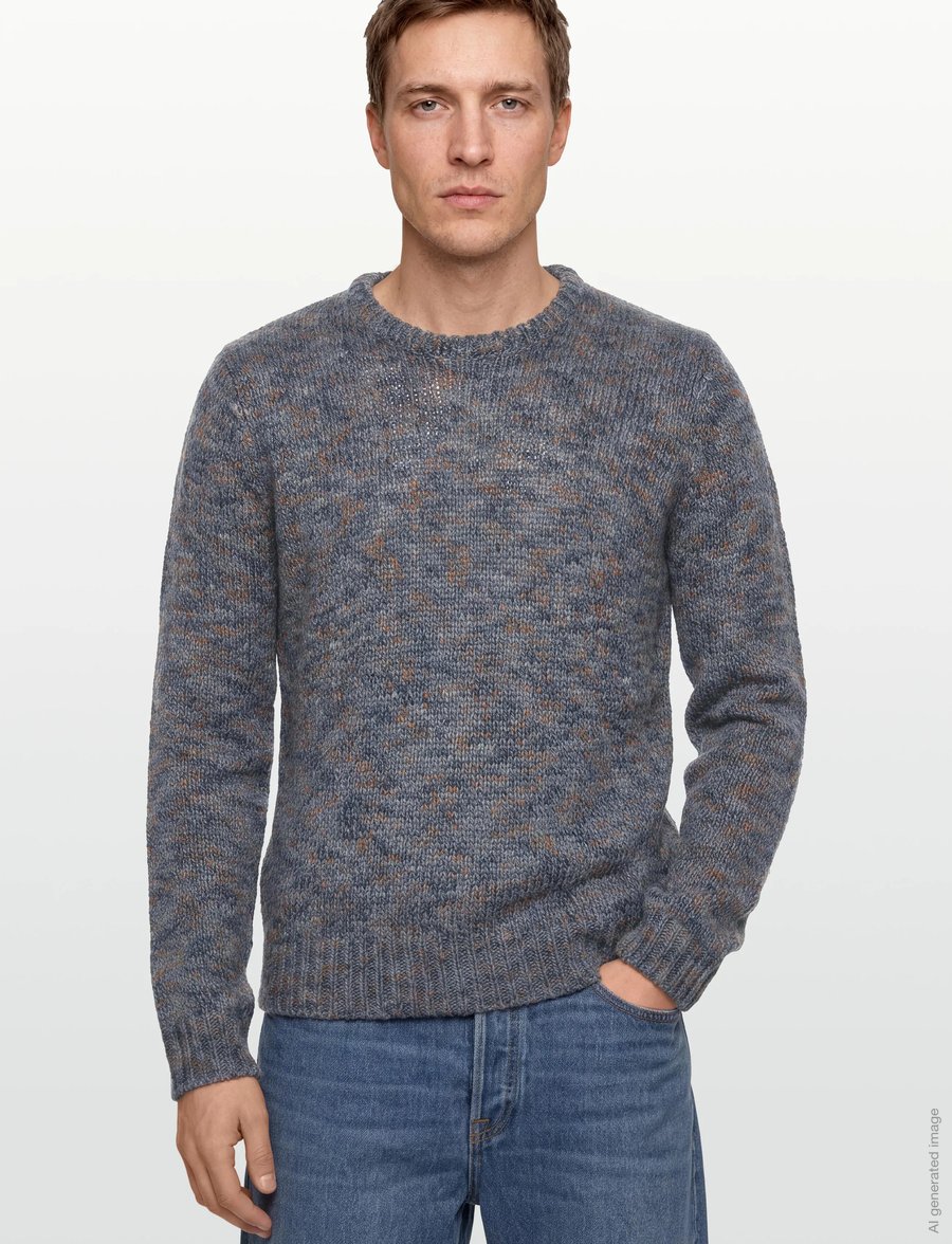 Revolution - Knit Sweater - rundhals - blue - 3